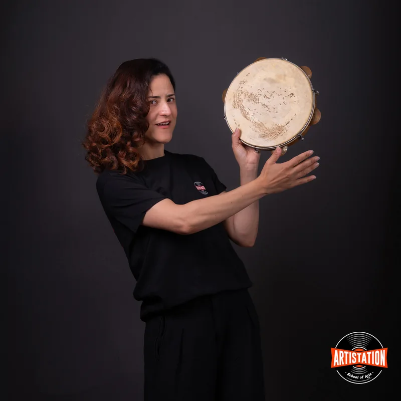 Adriana Soares, insegnante di percussioni ad Artistation Faenza