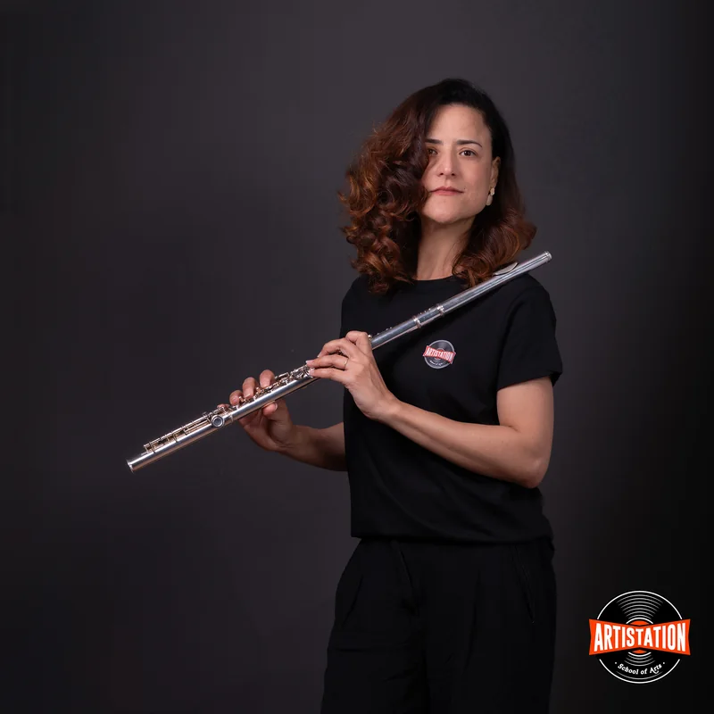 Adriana Soares, insegnante di flauto ad Artistation Faenza